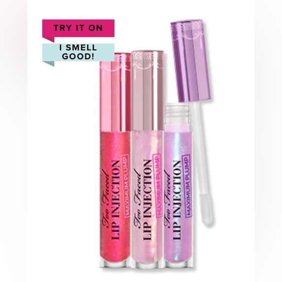 Too Faced π Lip Injection Maximum Plump Extra Strength Lip Plumper Gloss π NIB - Picture 2 of 5